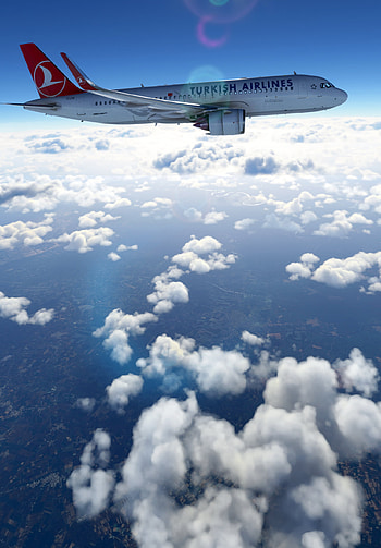 Turkish Airlines, A320, LTAC HESH, Screen shots HD phone wallpaper