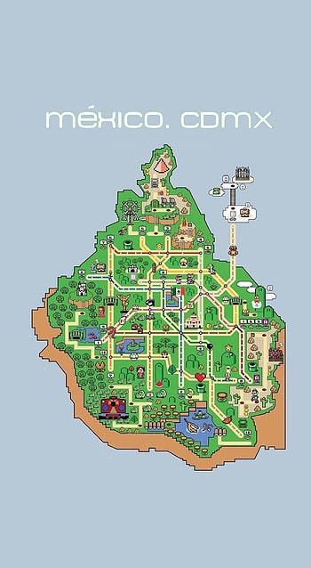 CDMX Mario Bros, MarioBros HD phone wallpaper