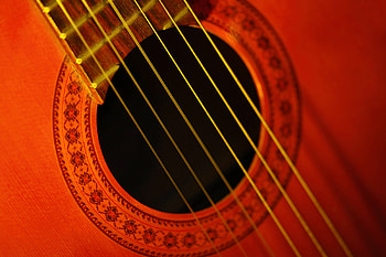 Guitar Closeup Music, guitar, music, instrument HD wallpaper