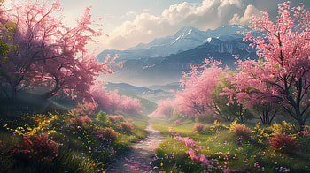 Enchanting Spring Blossoms, spring HD wallpaper