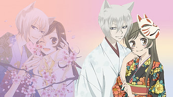Kamisama Kiss, foxboy, girl, kiss, kamisama HD wallpaper