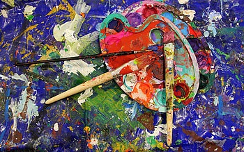 Art, Miscellanea, Miscellaneous, Paint, Brush, Brushes, Palette HD wallpaper