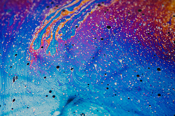 Abstract, Multicolored, Motley, Paint, Liquid, Stains, Spots, Fluid Art HD wallpaper