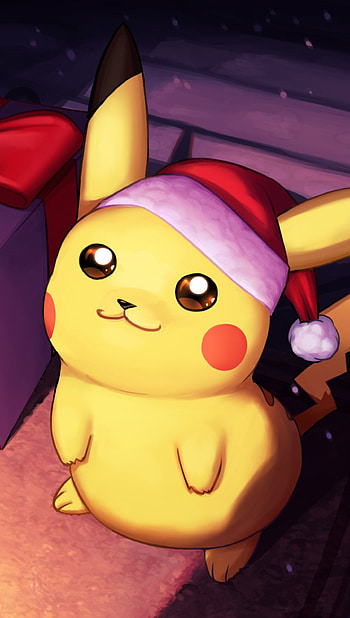 Christmas Pikachu, Anime, Pokemon, Navidad HD phone wallpaper
