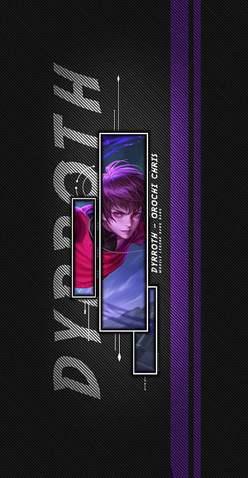 Dyrroth KOF, mobile_legend, ml HD phone wallpaper