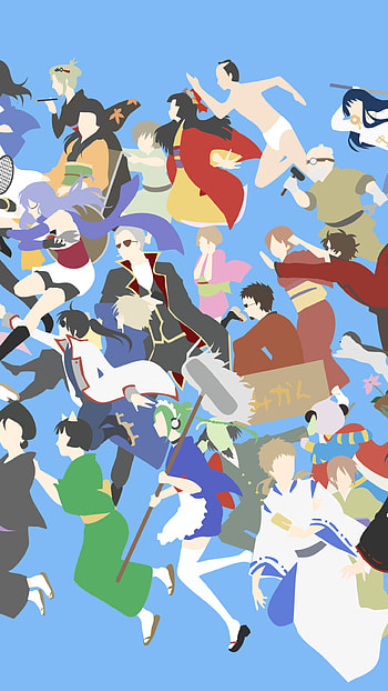 Gintama anime , Top , Gintama anime, Gintama fanart HD phone wallpaper