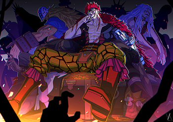 Eustass Kid, Killer (One Piece), Anime, One Piece HD wallpaper