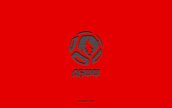 Belarus national football team, red background, football team, emblem, UEFA, Belarus, football, Belarus national football team logo, Europe HD wallpaper