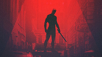 Daredevil Minimalism Artwork, daredevil, artwork, minimalism, tv-shows, artist, digital-art, deviantart HD wallpaper
