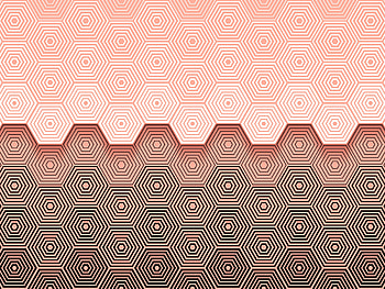 Texture, fractal, hexagonal, art HD wallpaper