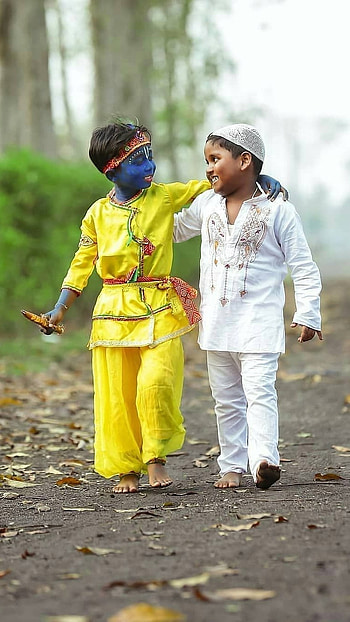 Hindu Muslim, Adorable, graphy HD phone wallpaper