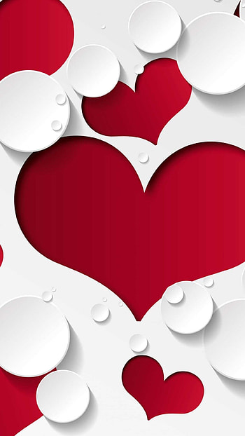 Heart in , Love symbol, Heart shape, Digital art HD phone wallpaper
