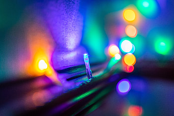 Macro, Shine, Light, Glow, Garland, Light Bulb HD wallpaper