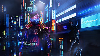 Sinclair Cyberpunk , cyberpunk, artist, artwork, digital-art, artstation HD wallpaper