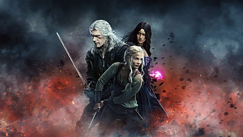 The Witcher : Epic TV Show Fantasy Scene, TV Show, The Witcher HD wallpaper
