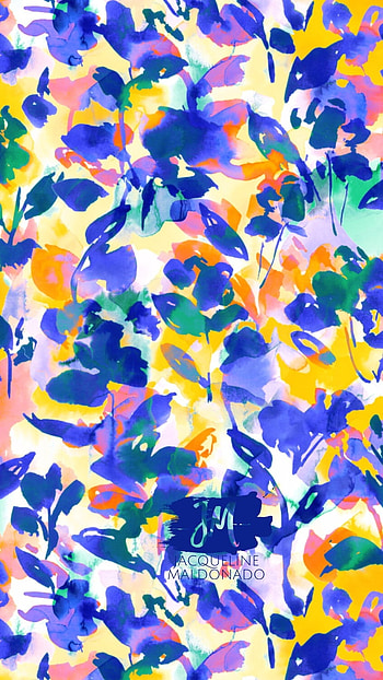 Spoonflower, Painting HD phone wallpaper