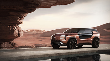 2025 Mitsubishi Elevance Concept, Hybrid, SUV, car HD wallpaper
