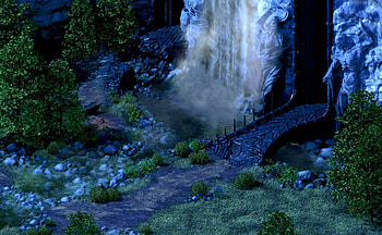 PROJECT ETERNITY, night, screenshot, temple entramce, game, mystical HD wallpaper