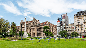 Plaza Lavalle, Buenos Aires, Argentina HD wallpaper