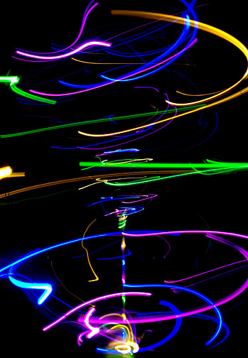 Abstract, Multicolored, Motley, Long Exposure, Glow HD phone wallpaper