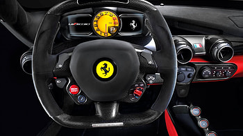 Ferrari Steering, ferrari, cars, red HD wallpaper