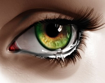TEAR, eye HD wallpaper
