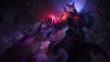 Shen LoL Blood Moon Splash Art, video game, League Of Legends, Shen (League Of Legends) HD wallpaper
