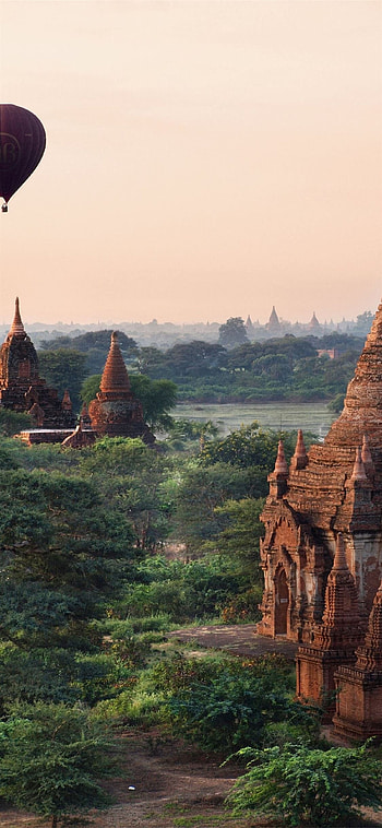 Bagan 100mostbeautifulplacestovisit, Mandalay travel, Myanmar graphy HD phone wallpaper