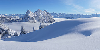 Swiss Alps, winter, swiss, alps, snow HD wallpaper