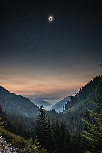 Oregon, Solar Eclipse HD phone wallpaper