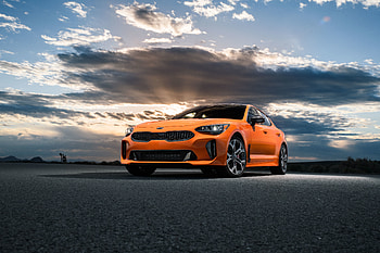 Sedan, front, Kia Stinger GTS HD wallpaper