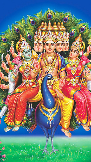 Thiruchendur Murugan, Murugan Valli HD phone wallpaper