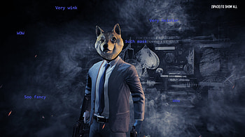 Doge Space HD wallpaper