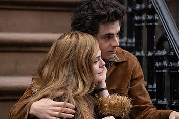 A Complete Unknown: Timothée Chalamet & Elle Fanning in, Movie HD wallpaper