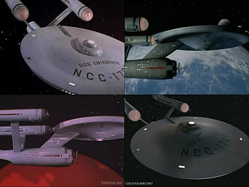 Remastered and Classic, trek, remastered enterprise, star trek, starship enterprise HD wallpaper