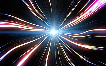 Abstract, Shine, Light, Beams, Rays, Lines, Flow, Stream, Immersion HD wallpaper