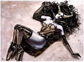 devilwoman, sexy, devil, black, woman HD wallpaper