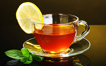 Tea and lemon, Cups HD wallpaper