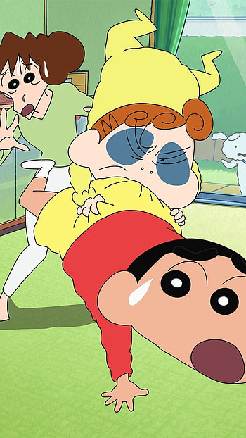 Shinchan For, Himawari, Shinchan, Fighting HD phone wallpaper