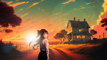 Adorable Anime Girl, anime-girl, anime, artist, artwork, digital-art HD wallpaper