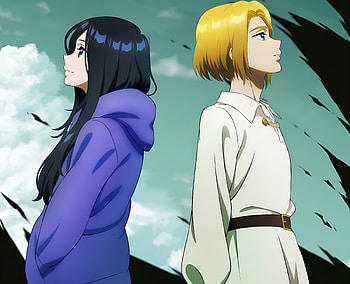 Zenshu Dual : Natsuko Hirose & Luke Braveheart — Anime, Anime, Zenshu, Natsuko Hirose, Luke Braveheart HD wallpaper