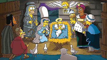 The Simpsons Nativity Scene ... HD wallpaper