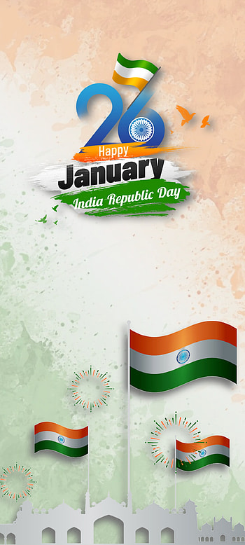 Happy Republic Day, trending, 26_january, indian_flag, happy_republic_day, IamMSA, India HD phone wallpaper