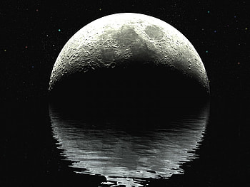 Landscape, Planets, Moon HD wallpaper