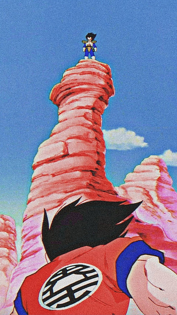 Dragon Ball, cloud, sky, vegeta, goku HD phone wallpaper