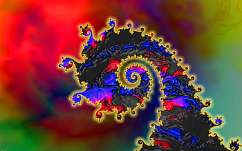Xixoroxis, glow, freaky, colors, abtract, fern, druffix, , new, fractal HD wallpaper