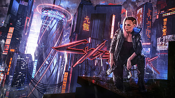 Cyberpunk 2077 Girl , cyberpunk-2077, games, ps-games, xbox-games, pc-games, cosplay HD wallpaper