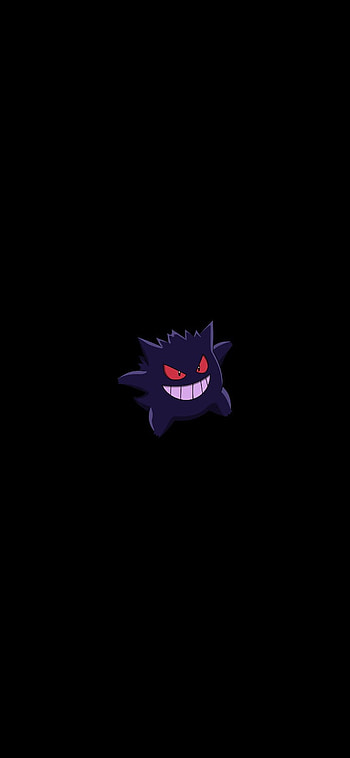 Dark Gengar, eye, art HD phone wallpaper