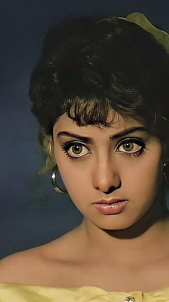 Sreedevi, bollywood actress, vintage HD phone wallpaper