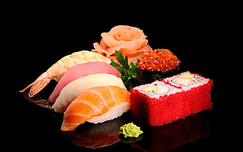 Food dessert rice, Wasabi lemon, Rolls cuisine dish, Produce land HD wallpaper